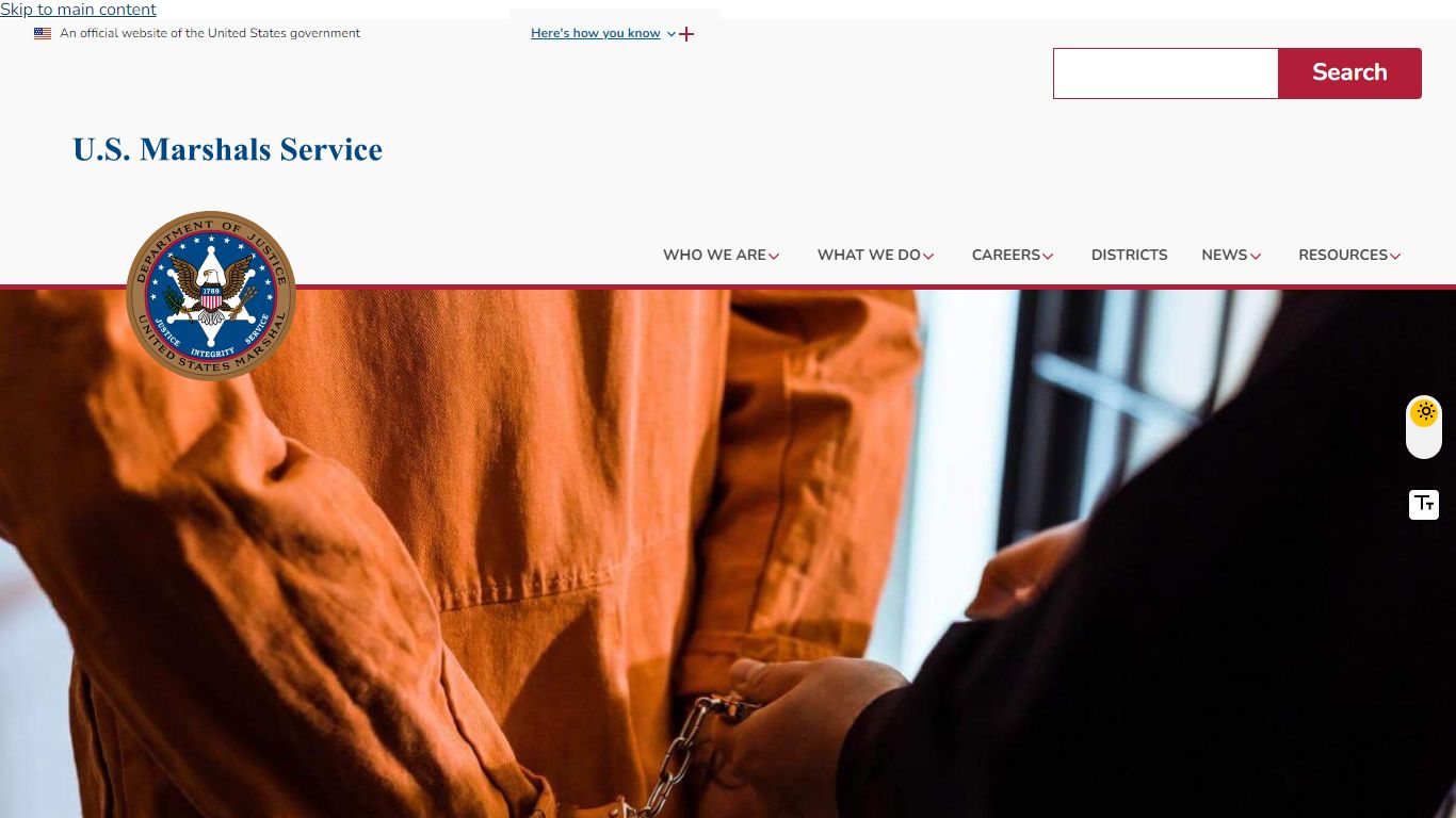 Defendants in Custody and Prisoner Management | U.S. Marshals Service